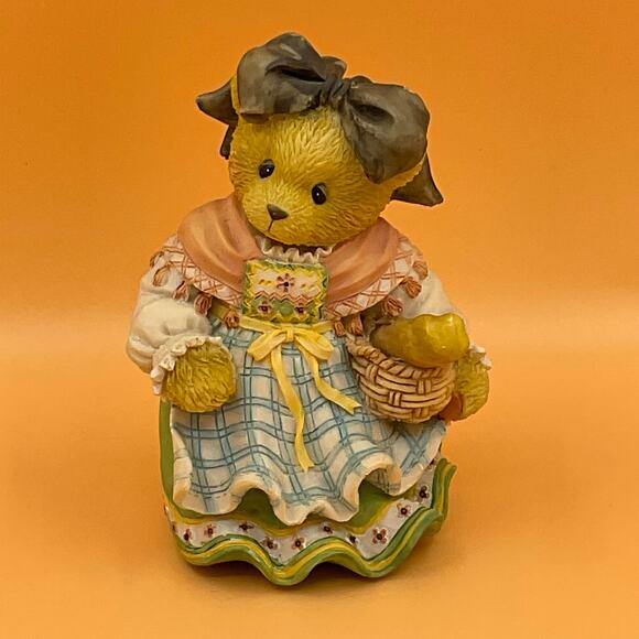 Cherished Teddies Claudette 1996 Our Friendship Is Bon Appetit Enesco 197254 - Picture 1 of 7